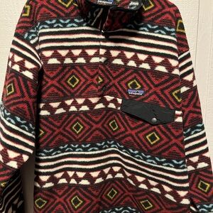 Patagonia Synchilla Fleece Pullover Jacket L Saltillo Southwest Diamond